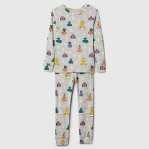 GAP x Sesame Street ABC 123 Pajama Set Sz 4